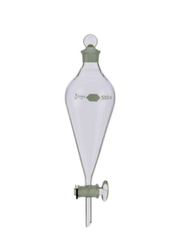 EMBUDO SEPARACION LL/VIDRIO TAPON DE VIDR 250ML