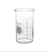 VASO GRADUADO VIDRIO REFORZADO 1LT