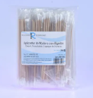 APLICADOR MADERA CON ALGODON CON 300