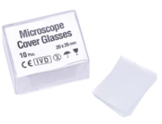 CUBRE HEMACITOMETRO 20X26MM CON 10