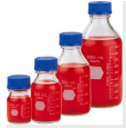 FRASCO PARA LAB GL45C 100ML TAPA AZUL