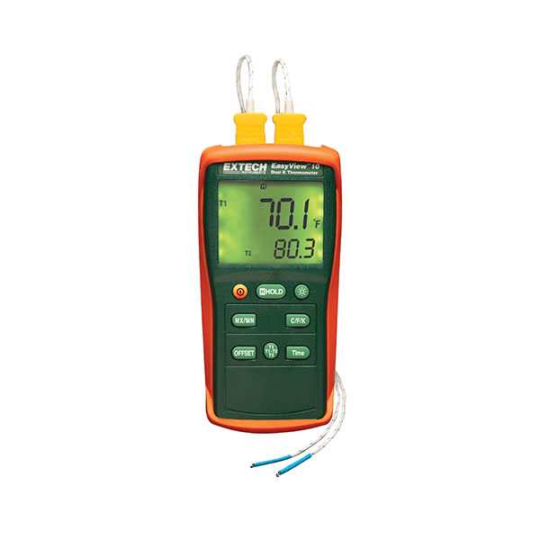 TERMOMETRO DIG-200/1360°C ENTRADA DOBLE