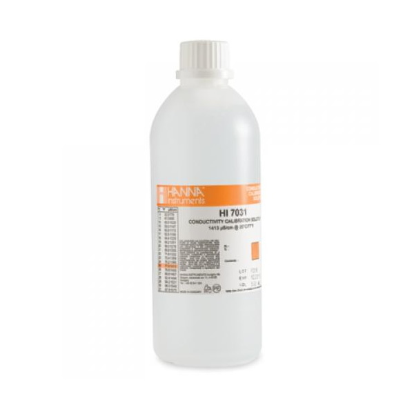 SOLUCIÓN CONDUCTIVIDA 1,413uS DE 500ML