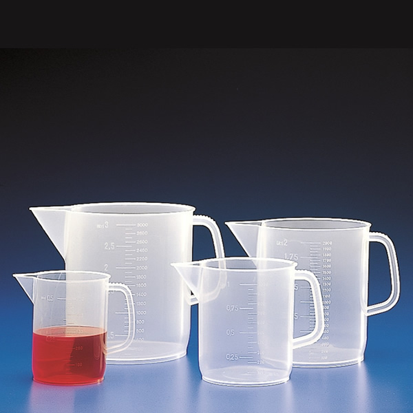 JARRA GRADUADA PLASTICO PP 500ML